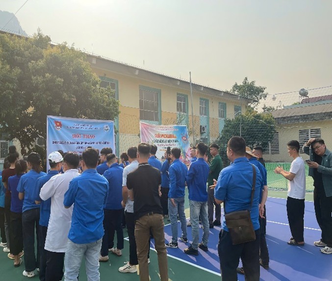 Hoạt động kỷ niệm Ngày 26/3 tại Bệnh viện Đa khoa khu vực Quỳnh Nhai